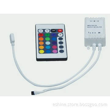 New DC12V/24V IR RGB LED Controller with 2years warranty